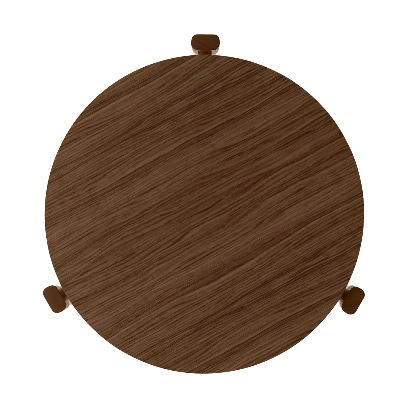 Passage τραπεζάκι σαλονιού, Σκούρο βαμμένος δρυς, Ø50 εκ.  Audo Copenhagen