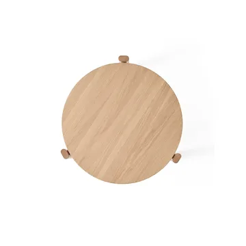 Passage τραπεζάκι σαλονιού - Δρυς, Ø50 εκ.  - Audo Copenhagen