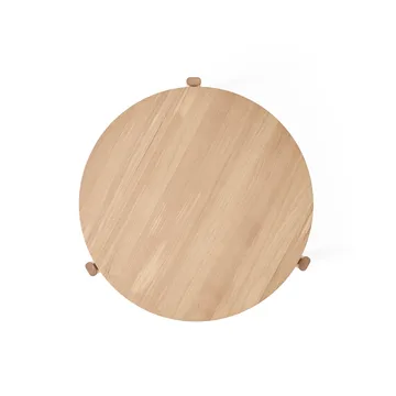 Passage τραπεζάκι σαλονιού - Δρυς, Ø70 εκ.  - Audo Copenhagen