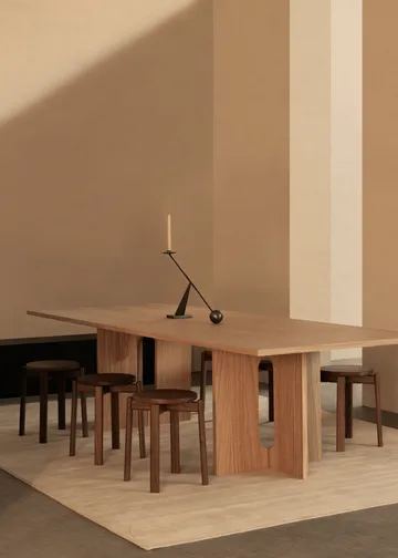 Passage σκαμπό - Σκούρο βαμμένος δρυς  - Audo Copenhagen