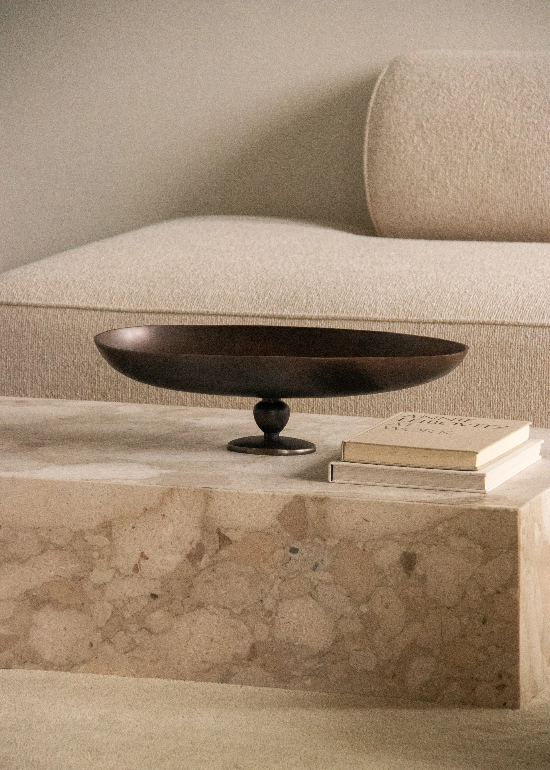 Pavot δίσκος με βάση, Καφέ Audo Copenhagen