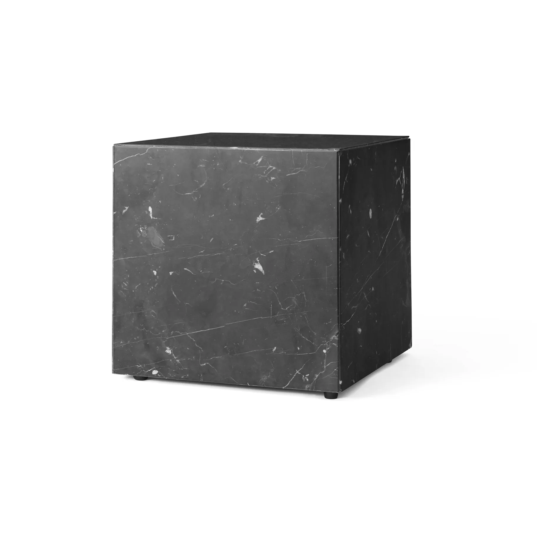 Τραπεζάκι σαλονιού Plinth, Black, cube Audo Copenhagen