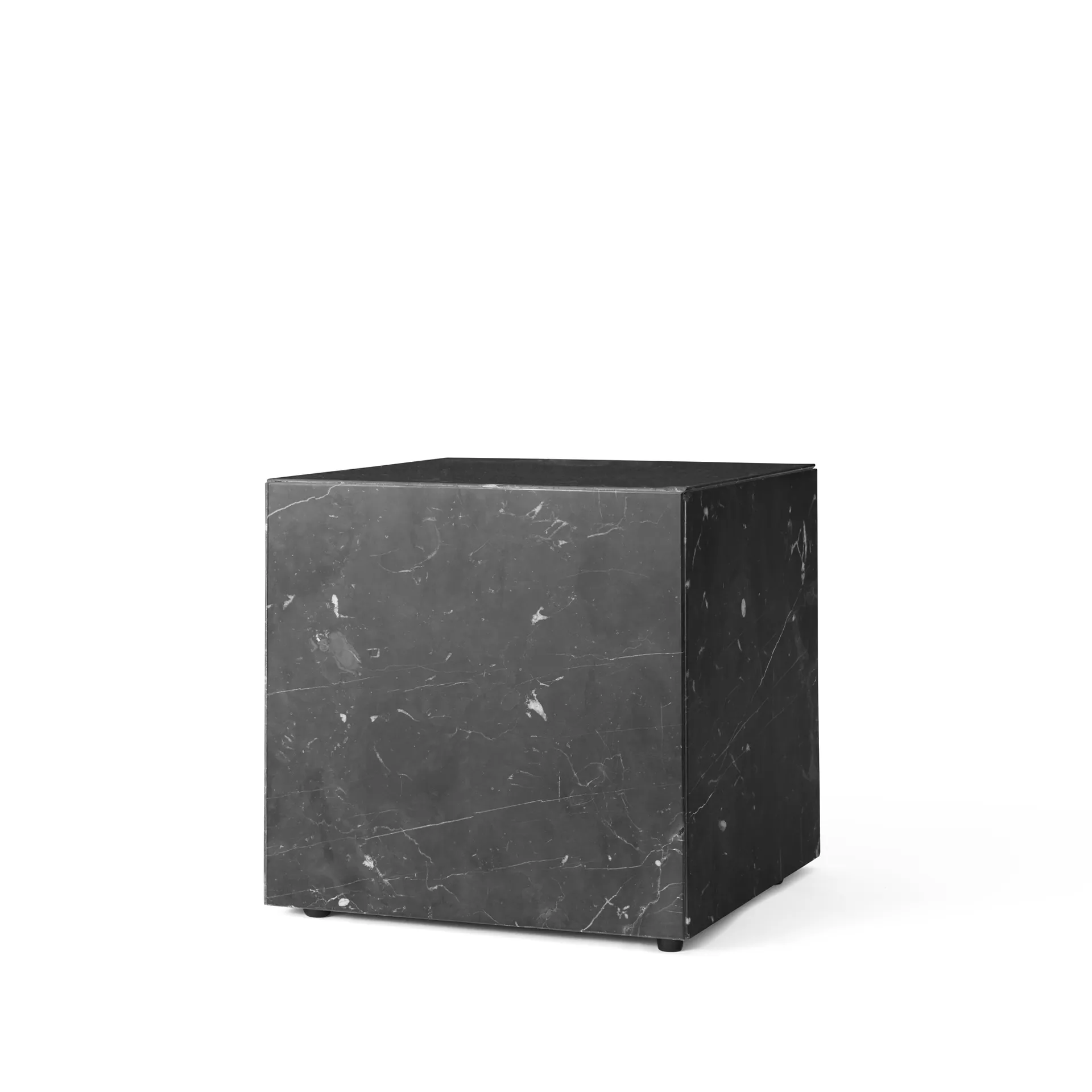 Τραπεζάκι σαλονιού Plinth, black, cube Audo Copenhagen