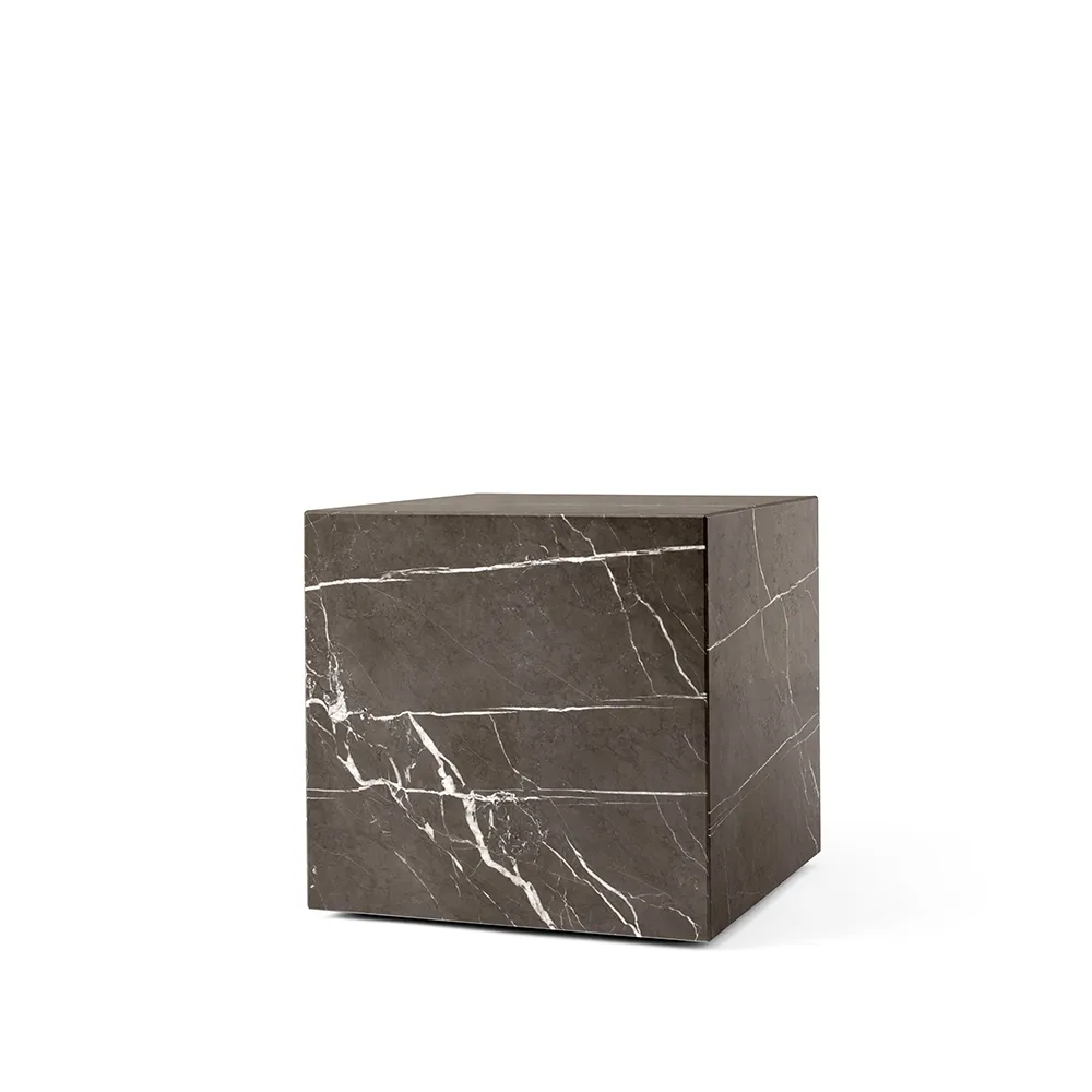 Τραπεζάκι σαλονιού Plinth, brown, cube Audo Copenhagen