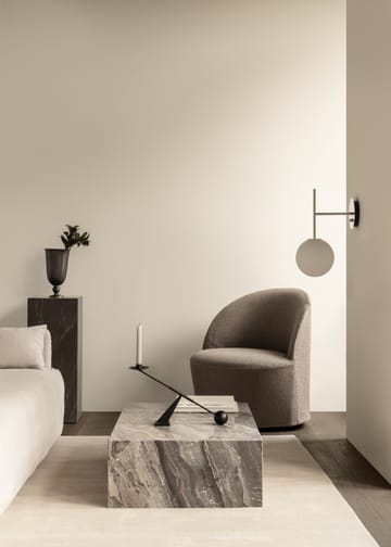Τραπεζάκι σαλονιού Plinth - Grey galaxy, low - Audo Copenhagen