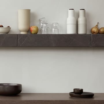 Plinth ράφι - Καφέ-γκρι μάρμαρο Kendzo - Audo Copenhagen