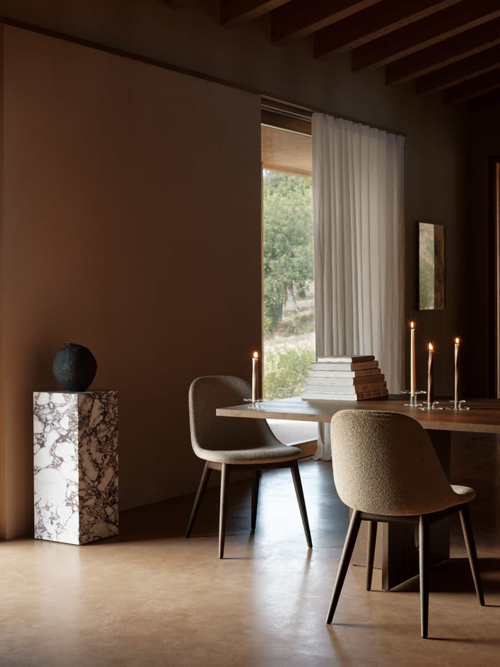 Plinth Pedestal βάθρο, Calacatta viola Audo Copenhagen