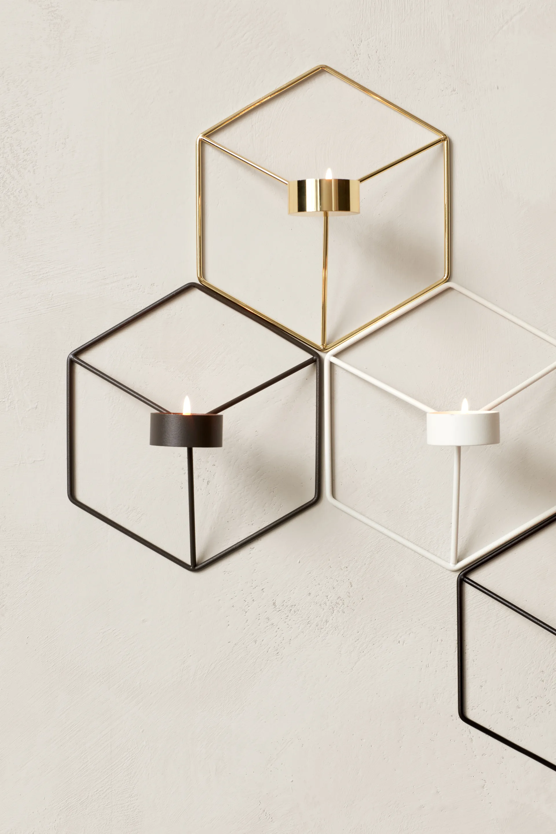 POV κηροπήγιο τοίχου, μαύρο Audo Copenhagen