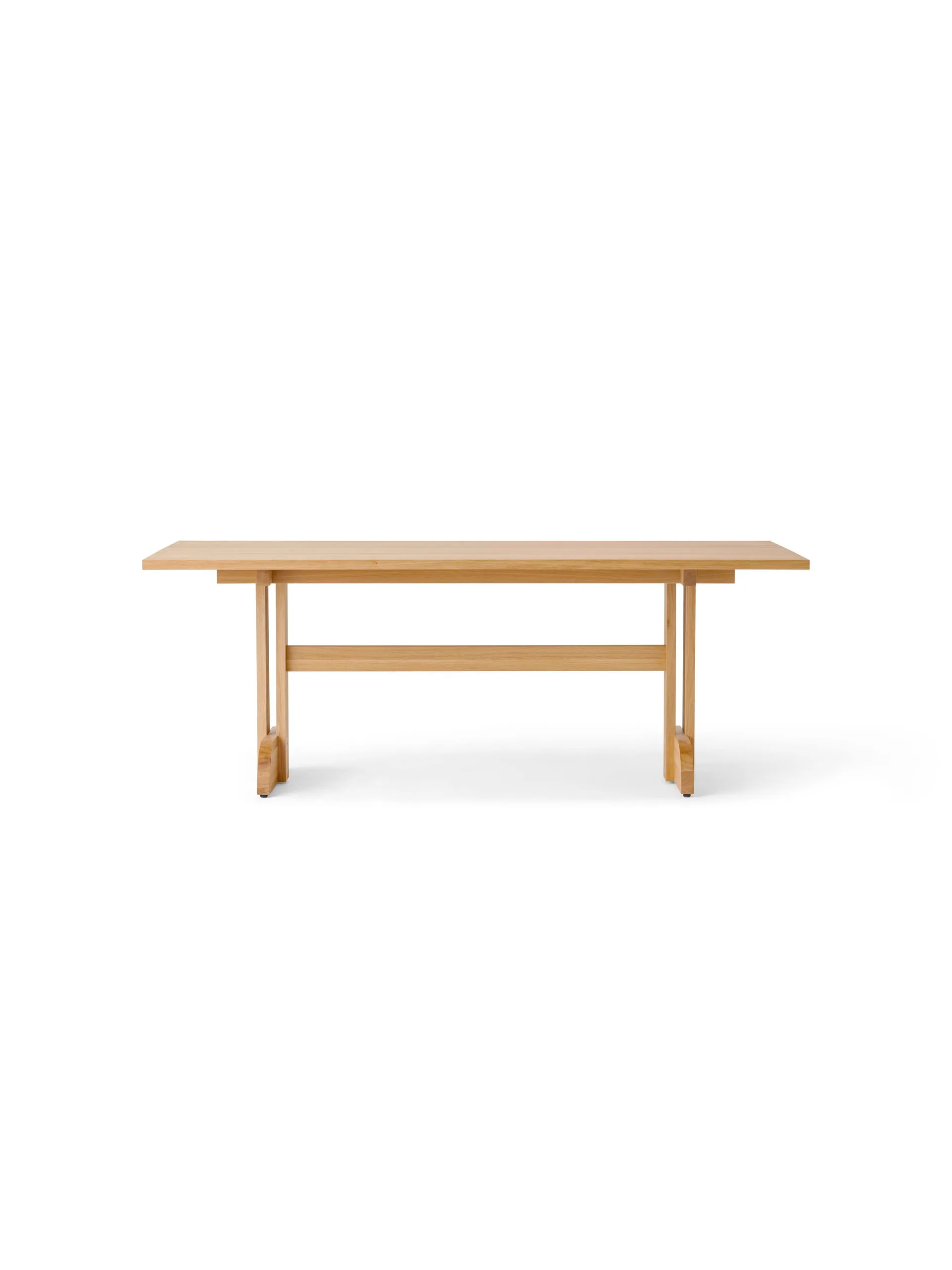 Puffin Dining Table τραπέζι φαγητού oak solid natural, Φυσική δρυς, 200x95 εκ. Audo Copenhagen