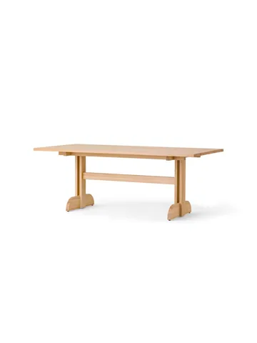 Puffin Dining Table τραπέζι φαγητού oak solid natural - Φυσική δρυς, 200x95 εκ. - Audo Copenhagen