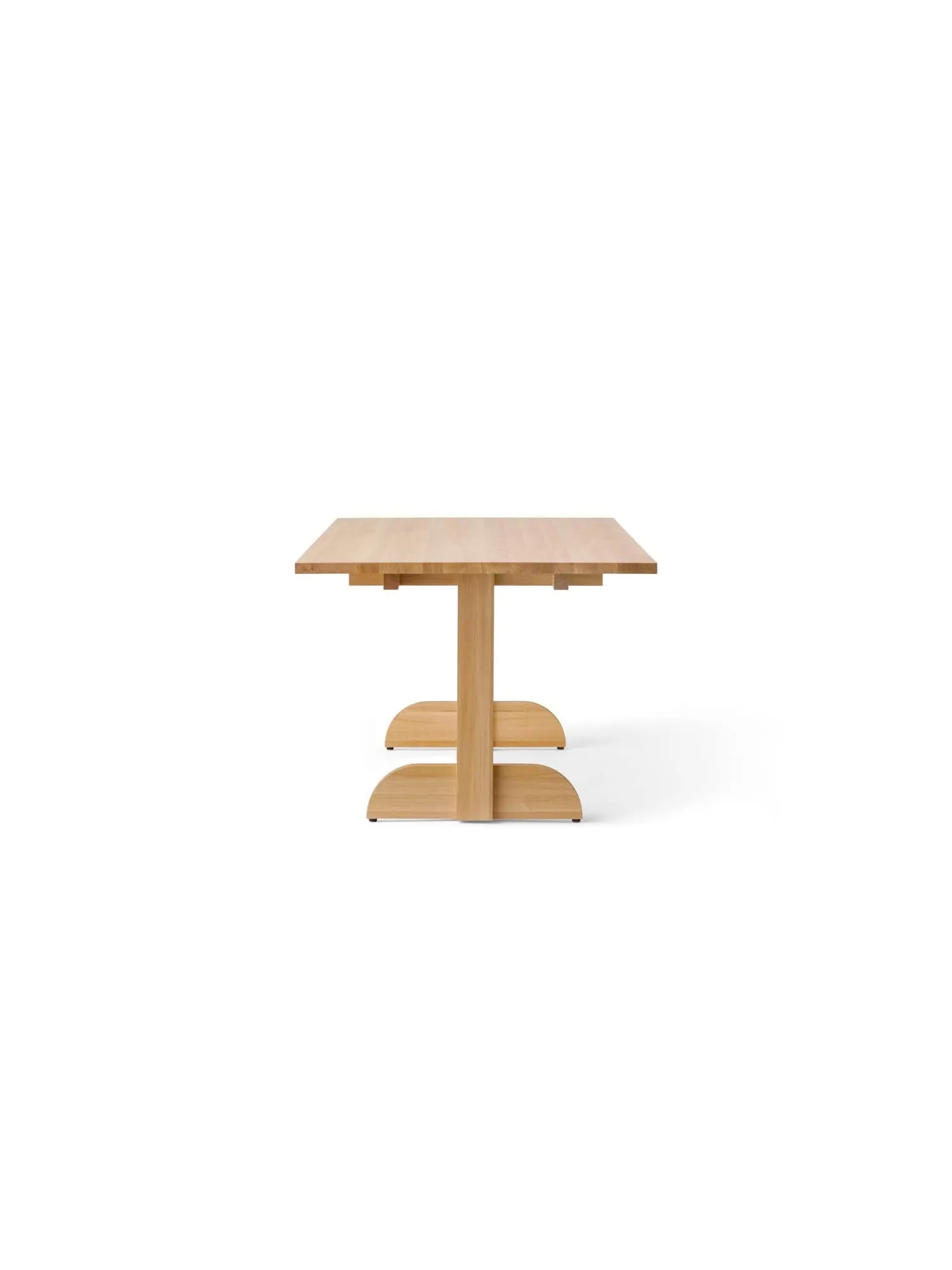 Puffin Dining Table τραπέζι φαγητού oak solid natural, Φυσική δρυς, 200x95 εκ. Audo Copenhagen