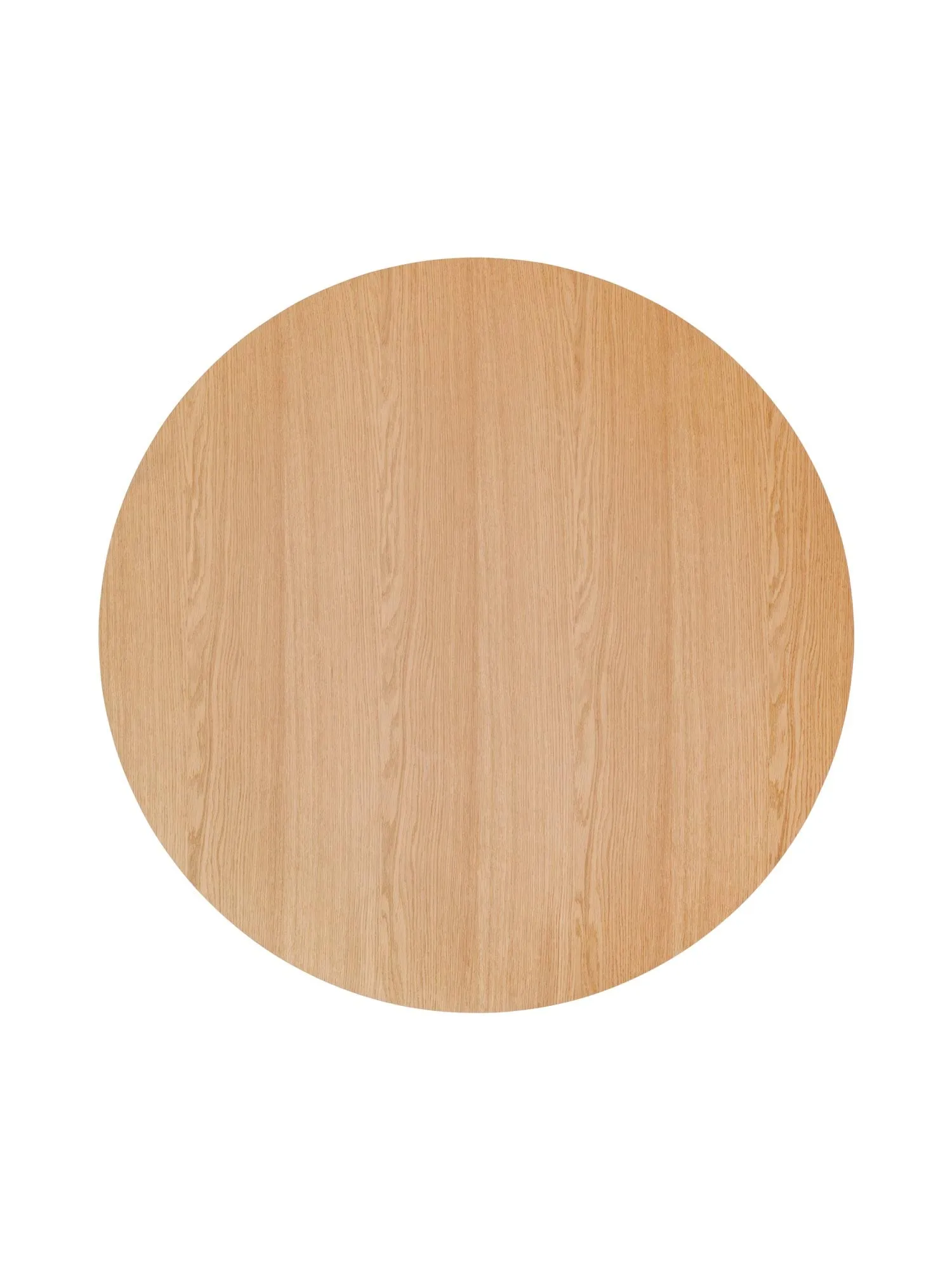 Puffin Dining Table τραπέζι Oak Veneer Natural, Φυσικό δρυς καπλαμάς, Ø140 εκ. Audo Copenhagen