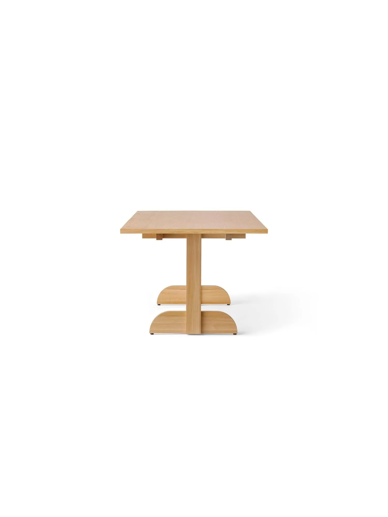 Puffin Dining Table τραπέζι Oak Veneer Natural, Φυσικό καπλαμάς δρυός, 200x95 εκ. Audo Copenhagen