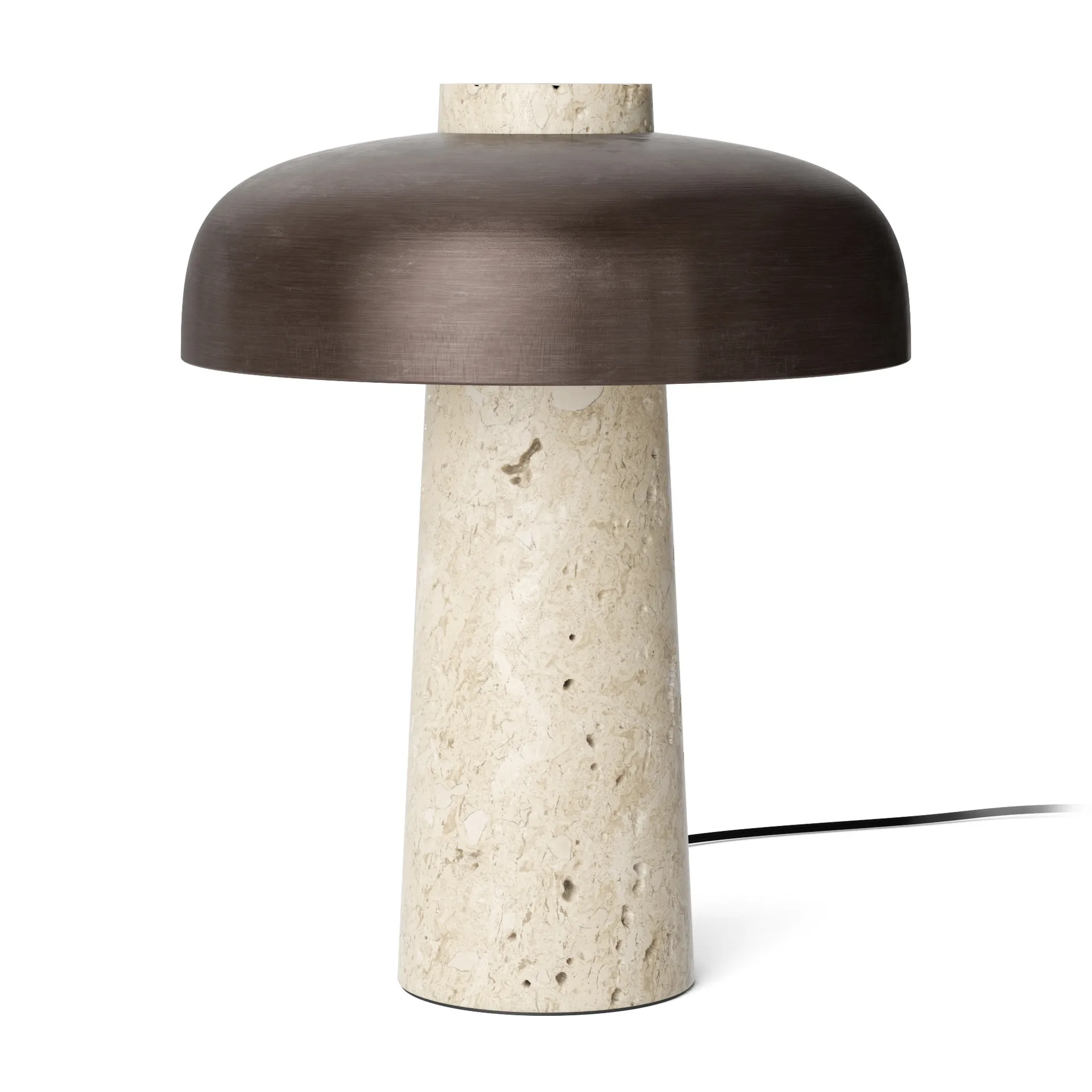 Reverse επιτραπέζιο φωτιστικό 30 cm, Τραβεντίνο-μπρονζέ ορείχαλκος Audo Copenhagen