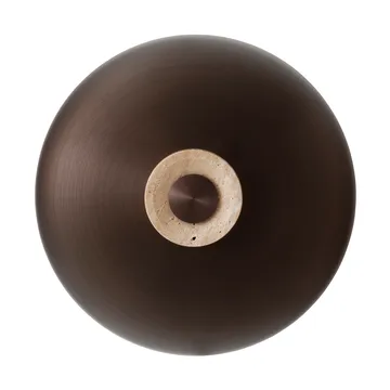 Reverse φωτιστικό τοίχου σταθερή εγκατάσταση - Bronzed aluminium - Audo Copenhagen