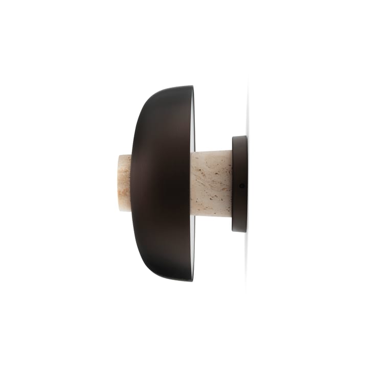 Reverse φωτιστικό τοίχου σταθερή εγκατάσταση, Bronzed aluminium Audo Copenhagen