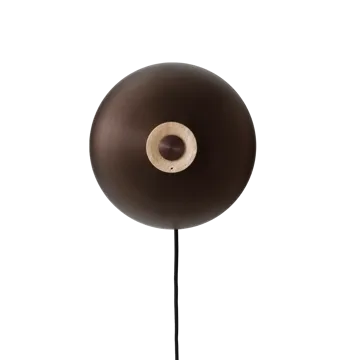 Reverse απλίκα τοίχου - Bronzed aluminium - Audo Copenhagen