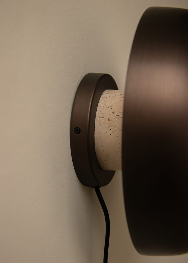 Reverse απλίκα τοίχου, Bronzed aluminium Audo Copenhagen