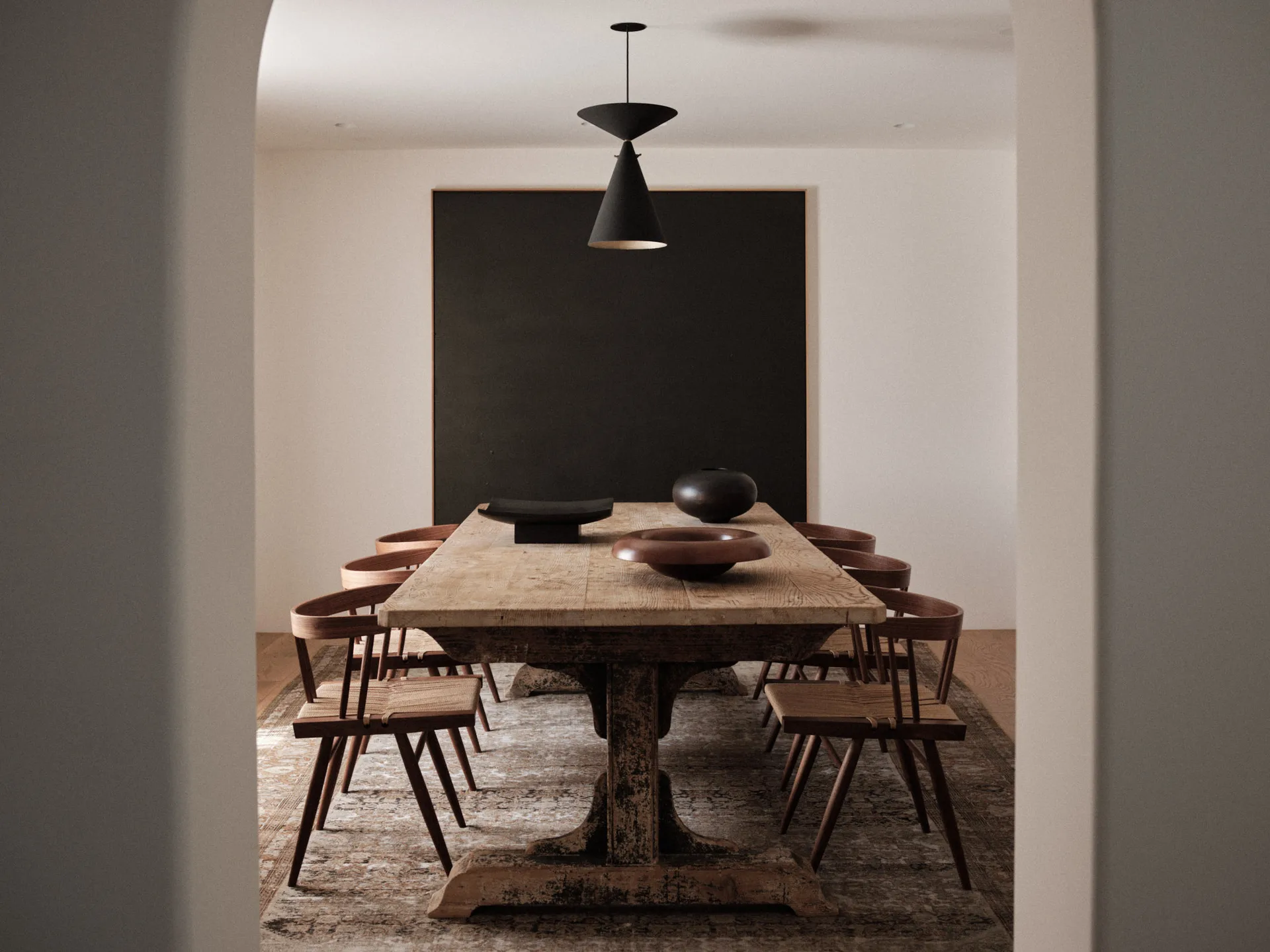 Surround βάζο 17,5 cm, Ξύλο μάνγκο Audo Copenhagen