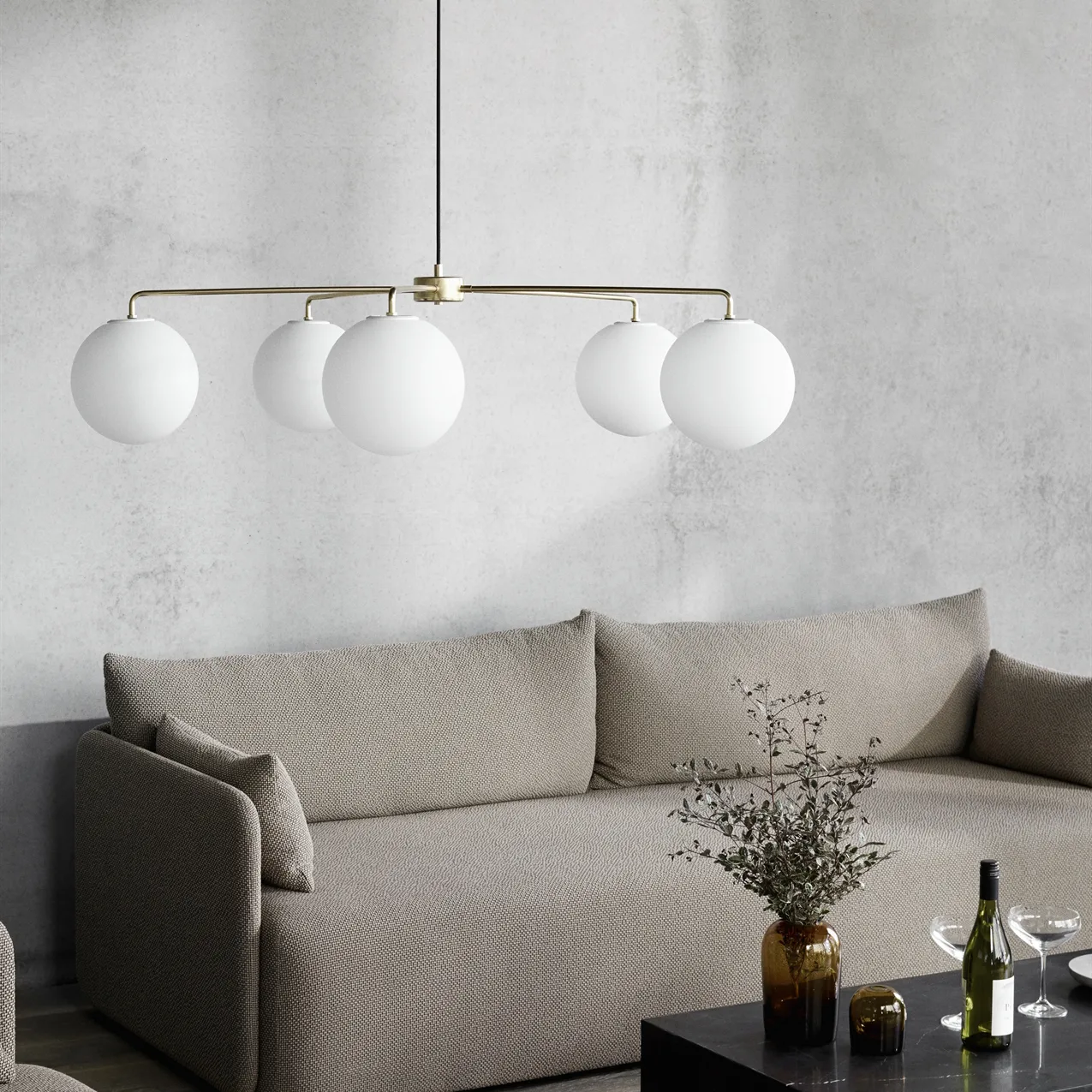 TR αμπαζούρ φωτιστικού γαλακτώδες γυαλί, ματ Audo Copenhagen