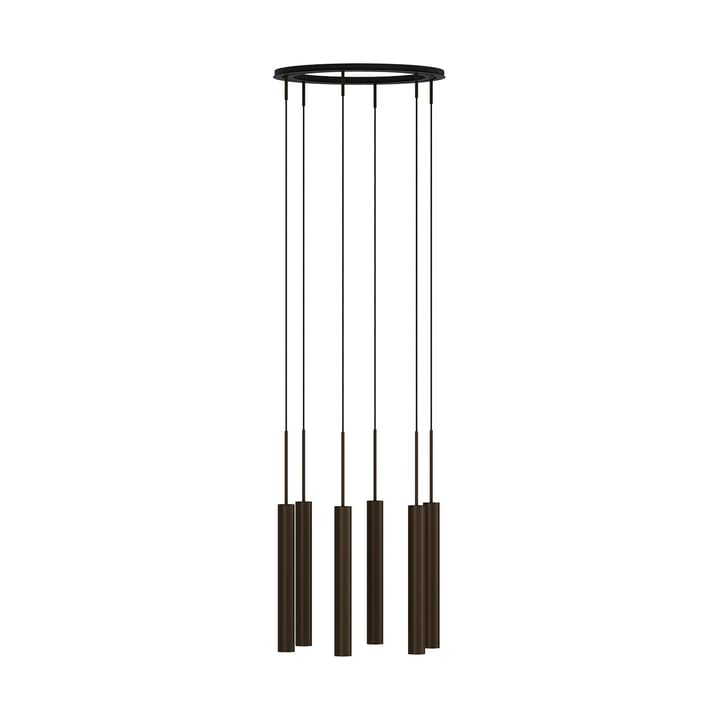 Tubulaire πολυέλαιος 6 - Anodized bronzed - Audo Copenhagen