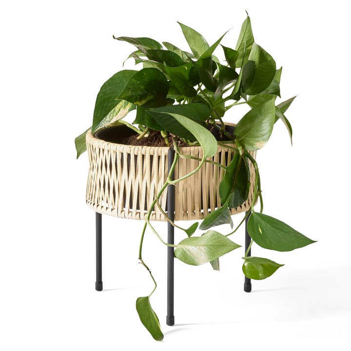 Umanoff κουτί φύτευσης λουλουδιών rattan-χάλυβας, 27 cm Audo Copenhagen