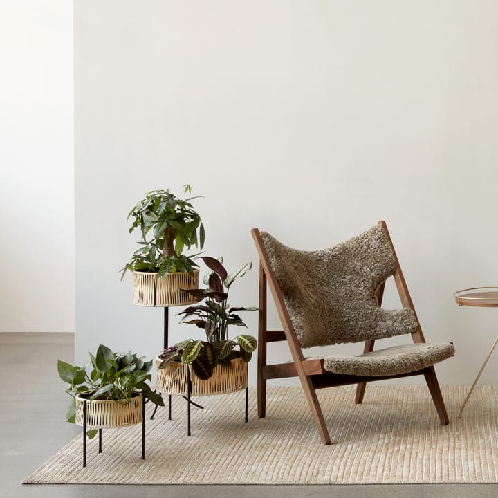 Umanoff κουτί φύτευσης λουλουδιών rattan-χάλυβας, 27 cm Audo Copenhagen