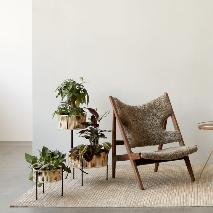 Umanoff κουτί φύτευσης λουλουδιών rattan-χάλυβας, 69 cm Audo Copenhagen