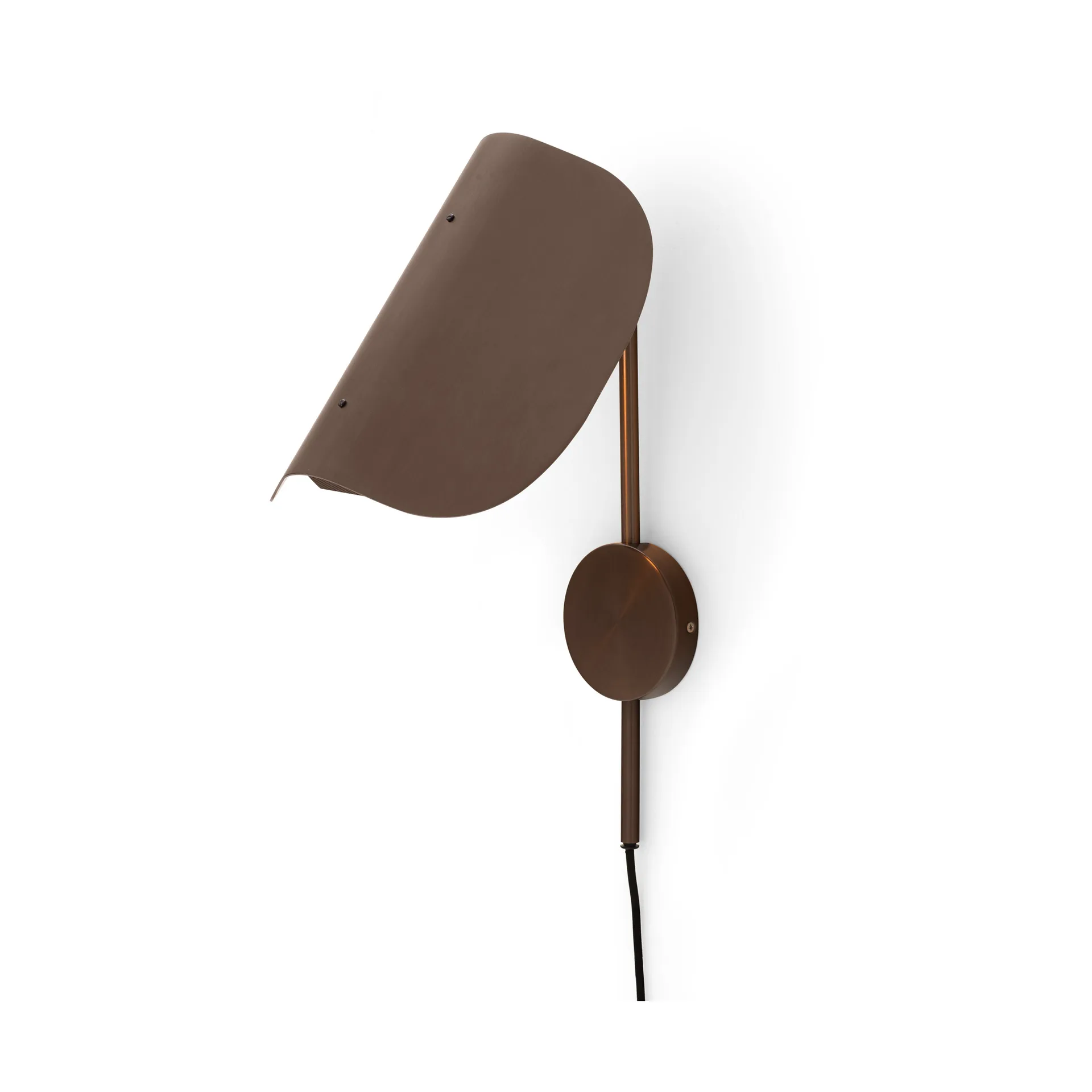 Wing επιτοίχιο φωτιστικό, Bronzed aluminium, 47 cm Audo Copenhagen