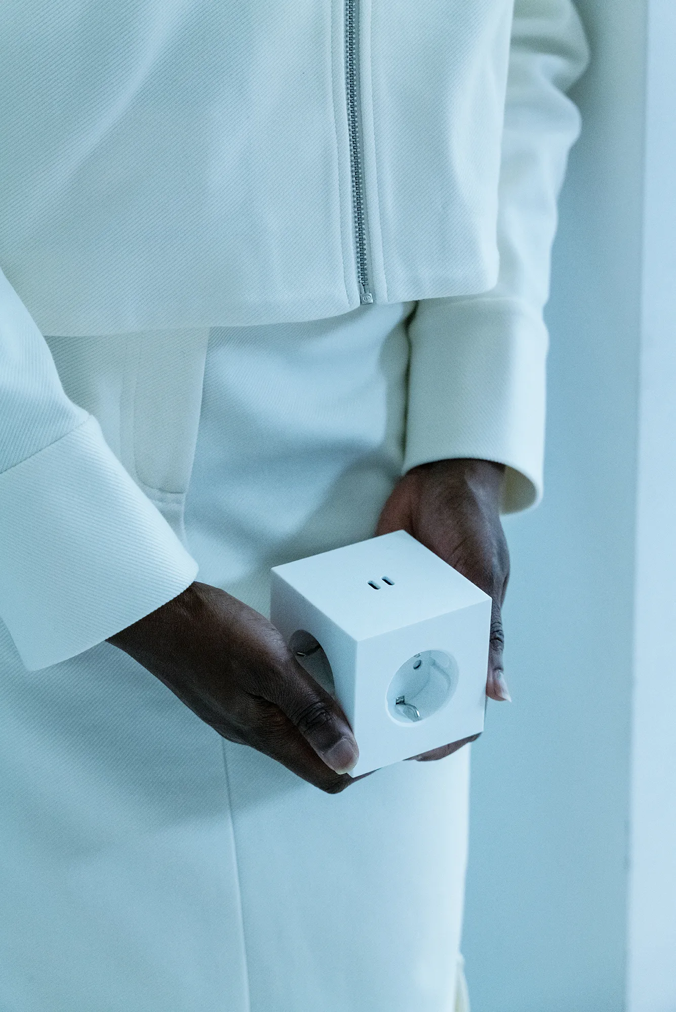 Κουτί για 2 πρίζες, Martinelli Luce Opal White Avolt