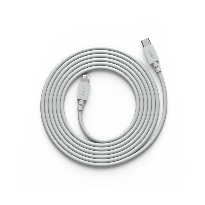 Καλώδιο Cable 1 USB-C σε Lightning, μήκος 2 μ - Gotland Gray - Avolt
