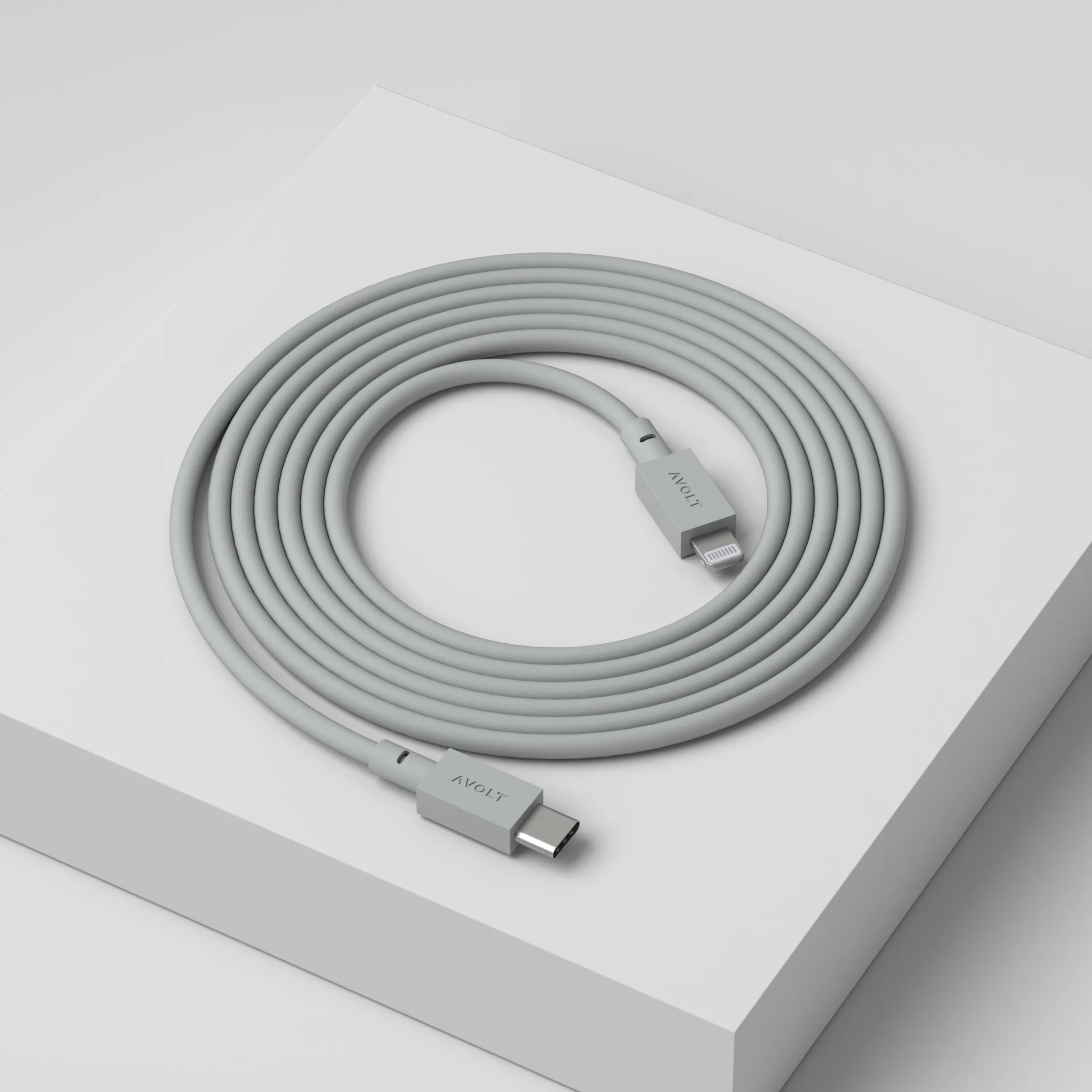 Καλώδιο Cable 1 USB-C σε Lightning, μήκος 2 μ, Gotland Gray Avolt