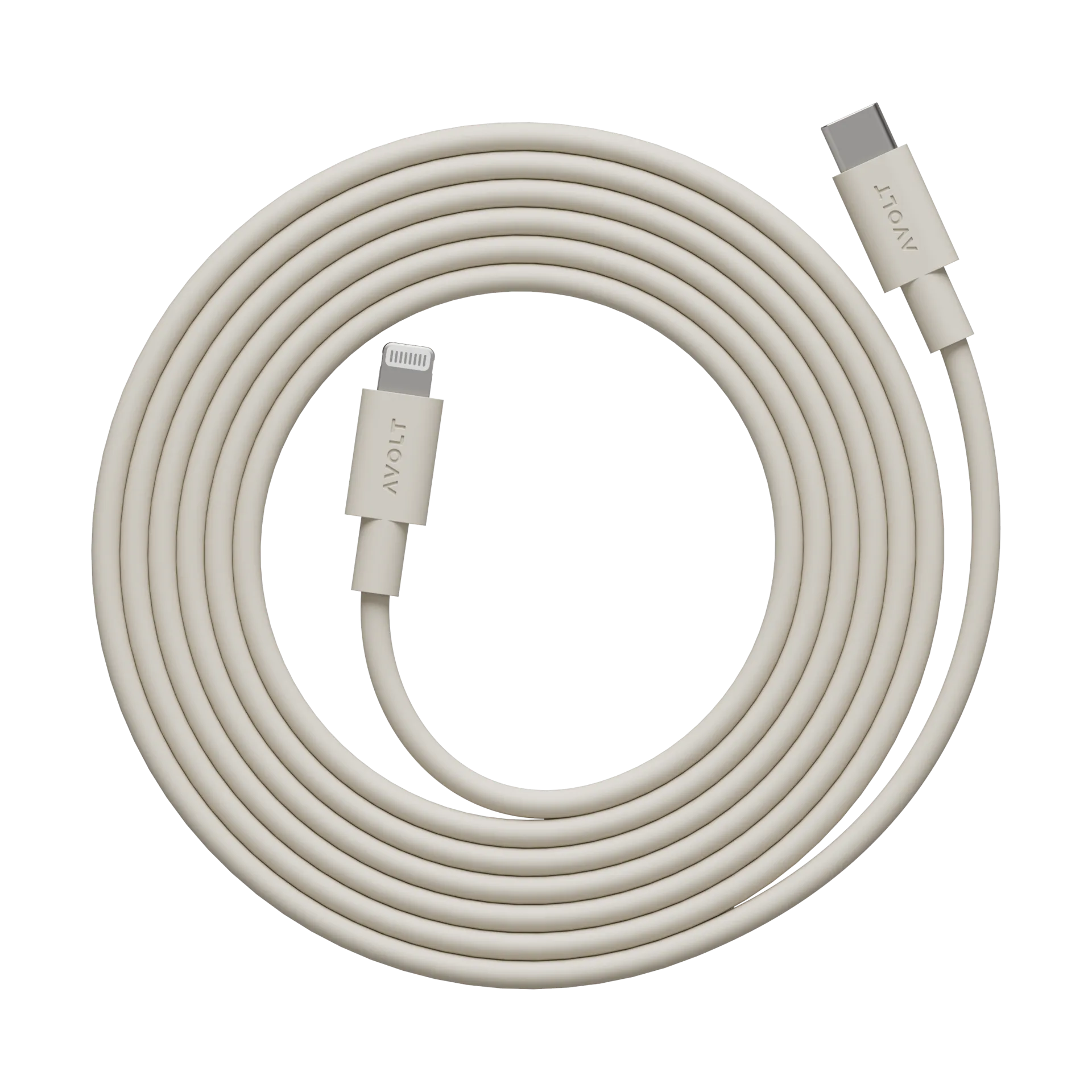 Καλώδιο Cable 1 USB-C σε Lightning, μήκος 2 μ, Nomad Sand Avolt
