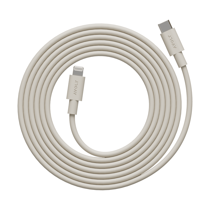 Καλώδιο Cable 1 USB-C σε Lightning, μήκος 2 μ - Nomad Sand - Avolt