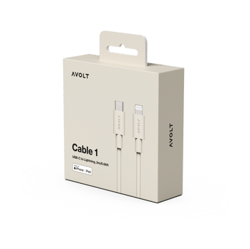 Καλώδιο Cable 1 USB-C σε Lightning, μήκος 2 μ - Nomad Sand - Avolt