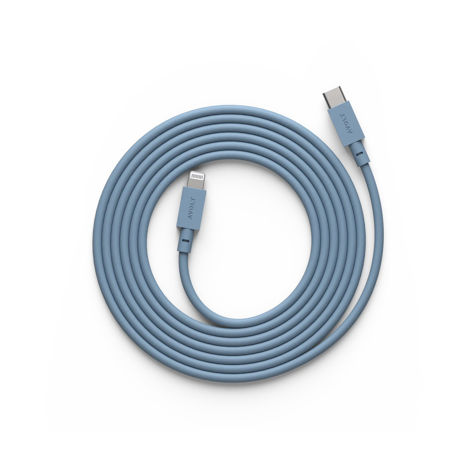 Καλώδιο Cable 1 USB-C σε Lightning, μήκος 2 μ, Shark Blue Avolt