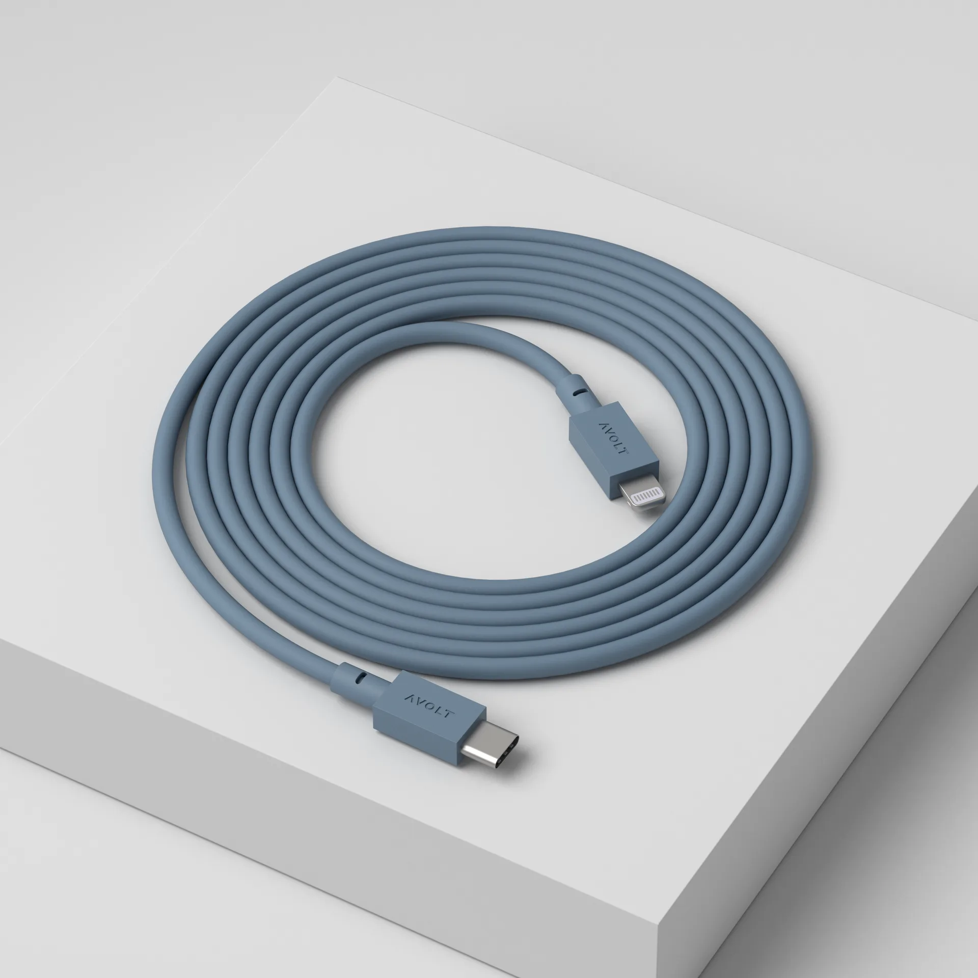 Καλώδιο Cable 1 USB-C σε Lightning, μήκος 2 μ, Shark Blue Avolt