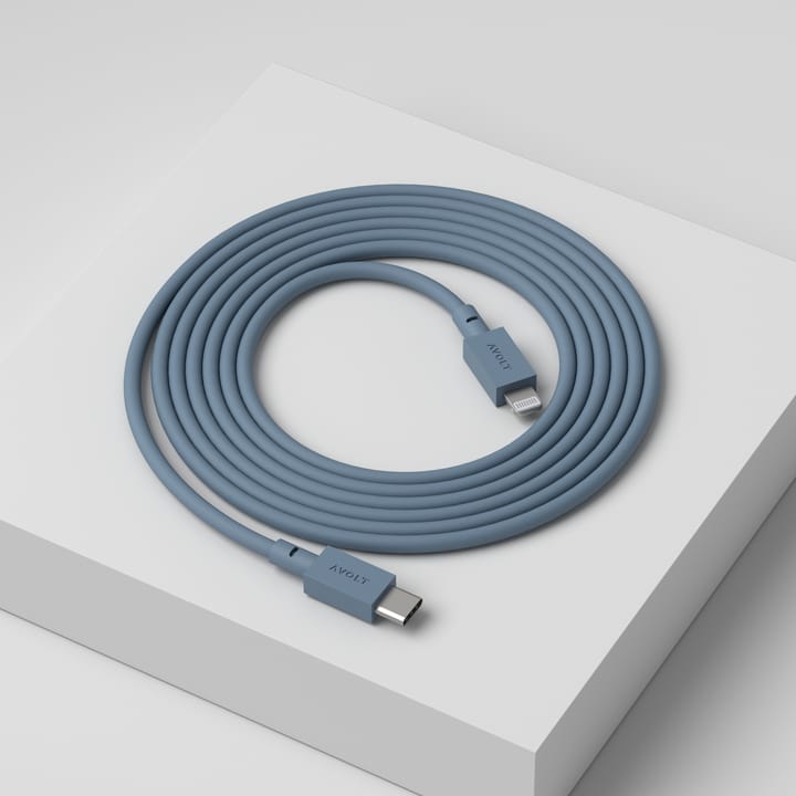 Καλώδιο Cable 1 USB-C σε Lightning, μήκος 2 μ, Shark Blue Avolt