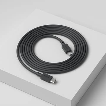 Καλώδιο Cable 1 USB-C σε Lightning, μήκος 2 μ - Stockholm Black - Avolt