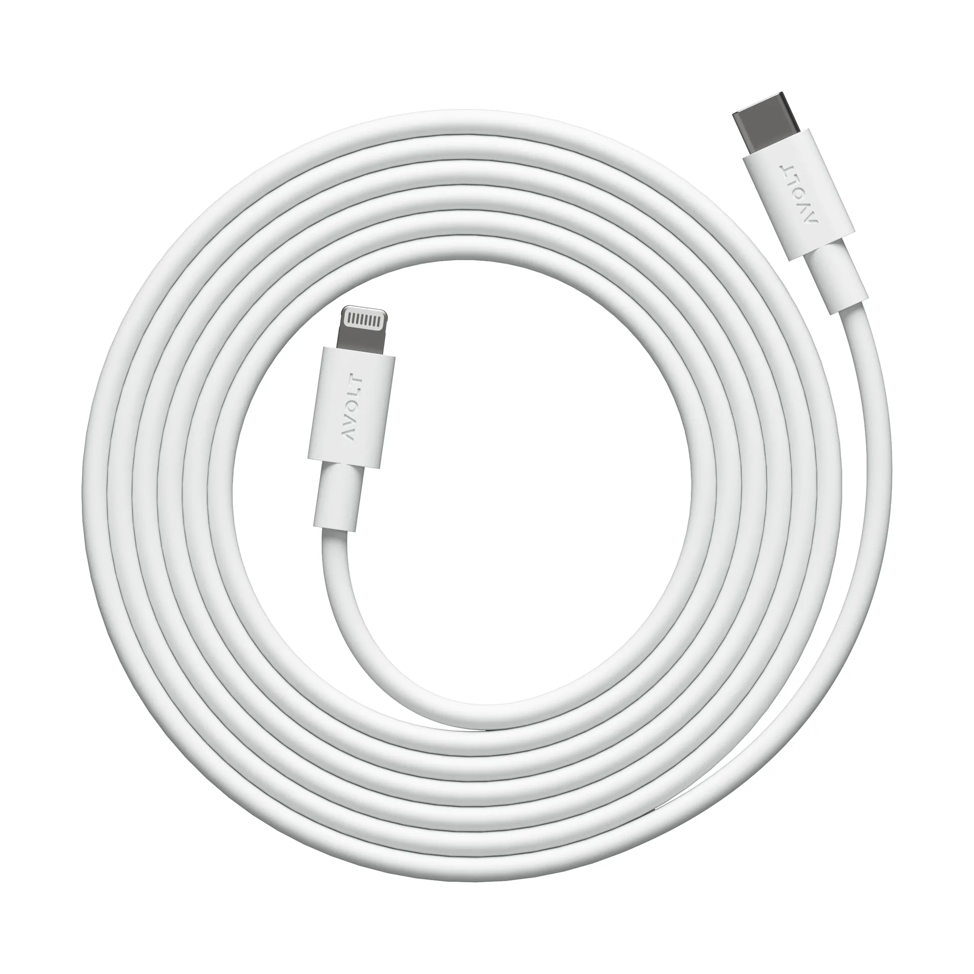 Καλώδιο Cable 1 USB-C σε Lightning, μήκος 2 μ, White Martinelli Luce Edition Avolt