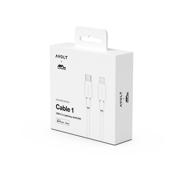 Καλώδιο Cable 1 USB-C σε Lightning, μήκος 2 μ - White Martinelli Luce Edition - Avolt
