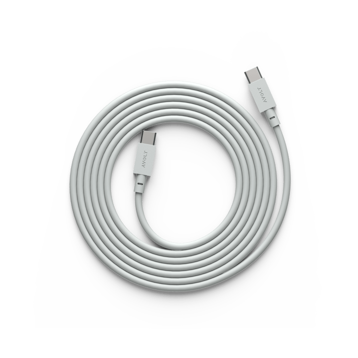 Cable 1 USB-C σε USB-C καλώδιο φόρτισης 2 m - Gotland gray - Avolt