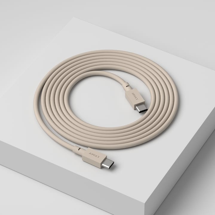 Cable 1 USB-C σε USB-C καλώδιο φόρτισης 2 m - Nomad sand - Avolt