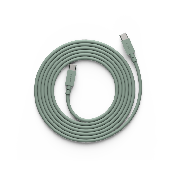 Cable 1 USB-C σε USB-C καλώδιο φόρτισης 2 m - Oak green - Avolt