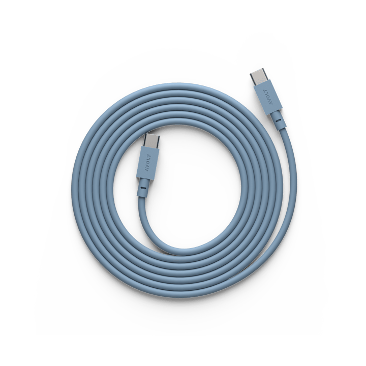 Cable 1 USB-C σε USB-C καλώδιο φόρτισης 2 m - Shark blue - Avolt
