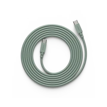 Καλώδιο Cable 1 USB-C σε USB-C, μήκος 2 μ - Oak green - Avolt