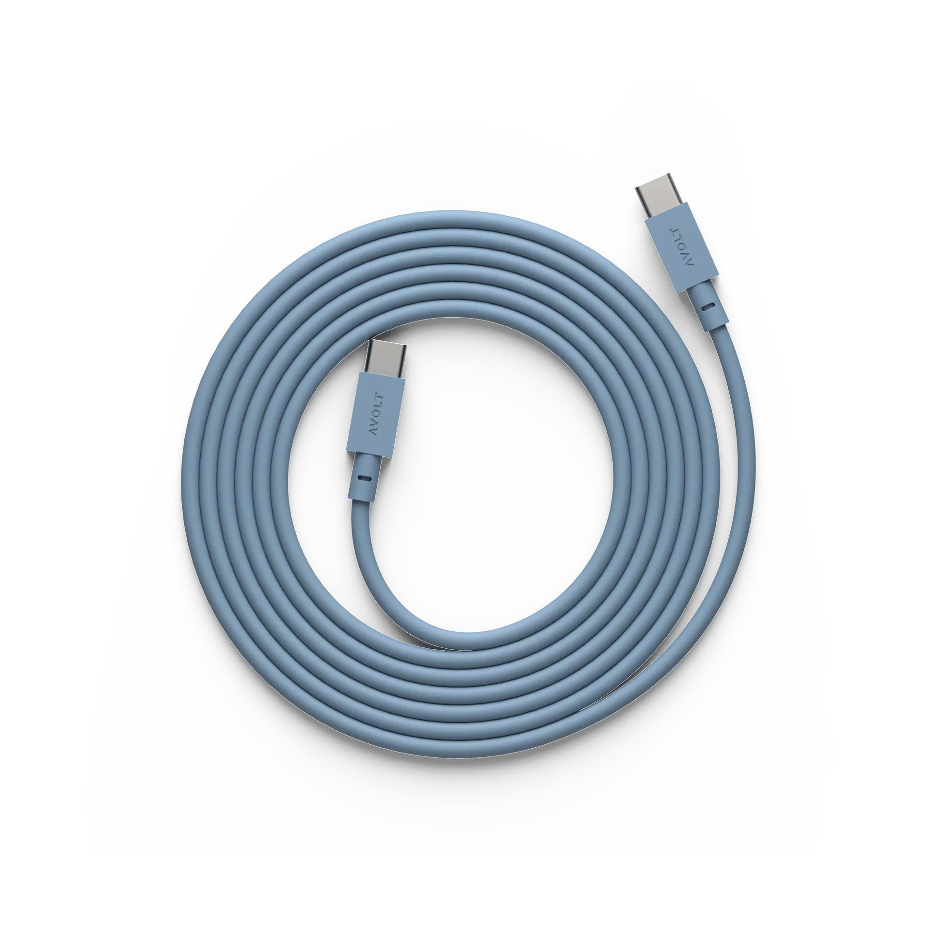 Καλώδιο Cable 1 USB-C σε USB-C, μήκος 2 μ, Shark blue Avolt
