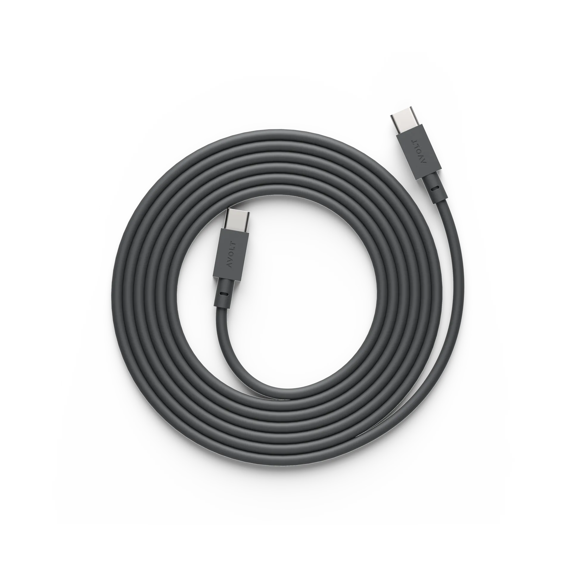 Καλώδιο Cable 1 USB-C σε USB-C, μήκος 2 μ, Stockholm black Avolt
