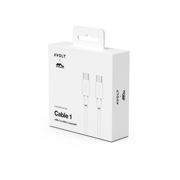 Καλώδιο Cable 1 USB-C σε USB-C, μήκος 2 μ - White Martinelli Luce Edition - Avolt