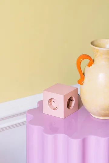 Square 1 πολύπριζο USB-C 30W 1,8 μ - New Pink - Avolt